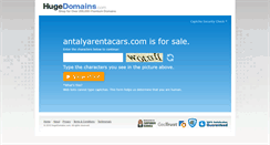 Desktop Screenshot of antalyarentacars.com